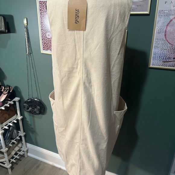 Listicle Cream Open Front Vest Size S 🦄 - Picture 4 of 4